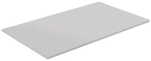 Top per lavabo Compatech VISOBATH L 81 x H 1.2 x P 46 cm grigio mdf, opaco