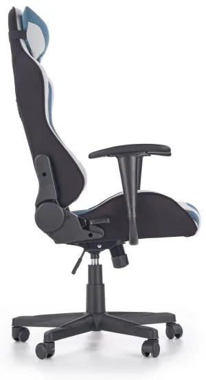 Sedia da ufficio KODA grigio chiaro/celeste