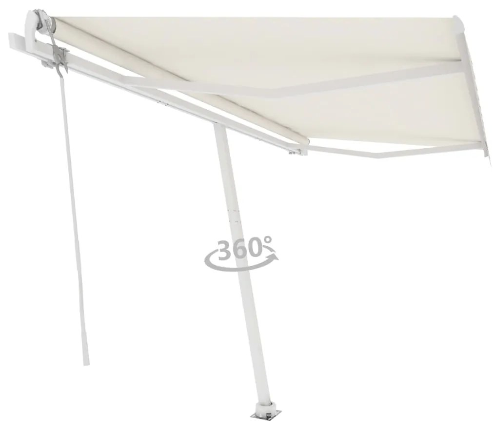 Tenda da Sole Automatica Autoportante 450x350 cm Crema