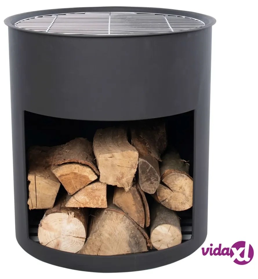 RedFire Braciere Milshire Nero in Acciaio