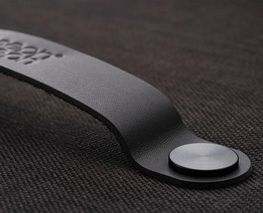 Cesta per il bucato nera in bambù 3x30 l Tota Trio Luxe – Joseph Joseph