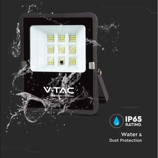 Faro solare LED esterno 6W 3,2V 6400K IP65