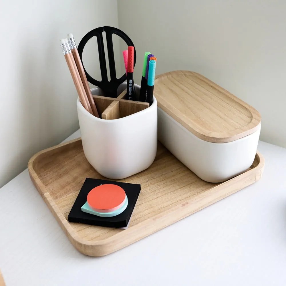 Organizer in ceramica per la cancelleria Eco Office - iDesign