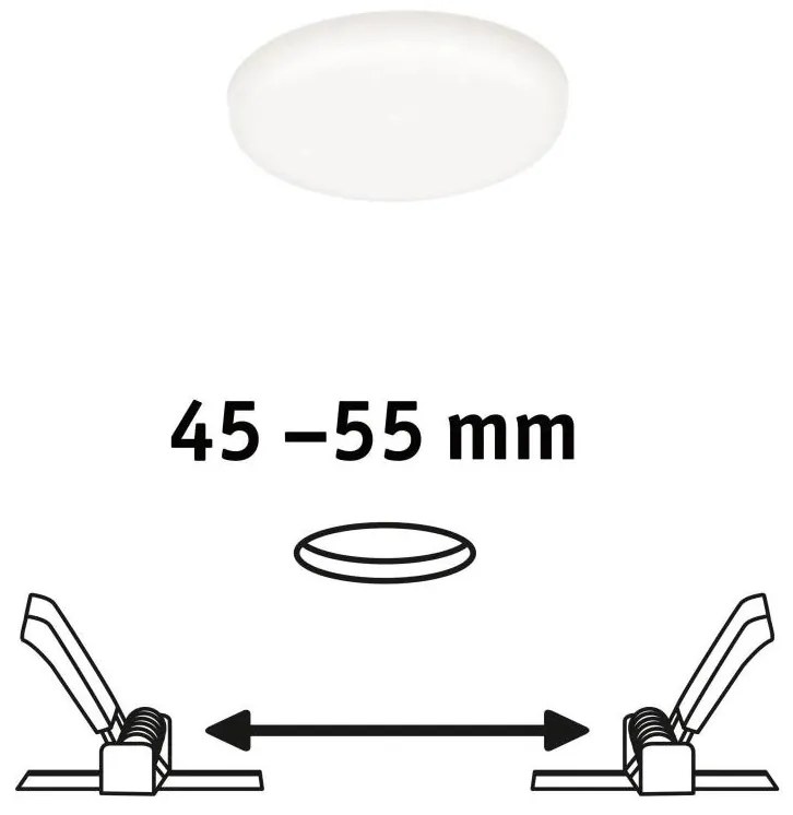 Paulmann 92390 - LED/4,5W IP44 Lampada da incasso per bagno VARIFIT 230V