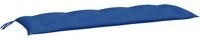 Cuscino per Panca da Giardino Blu 150x50x7 cm in Tessuto cod mxl 68402