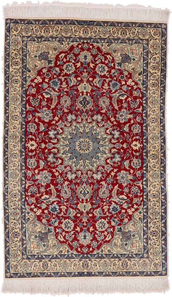 Nain Tappeto persiano 90 x 140 (Iran) Annodato A Mano