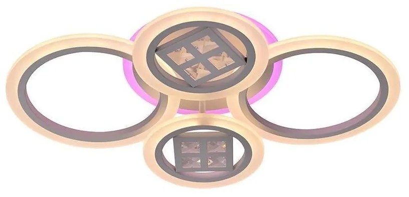 Lampadario a plafone LED RGB Dimmerabile LED/50W/230V 3000-6500K + tc