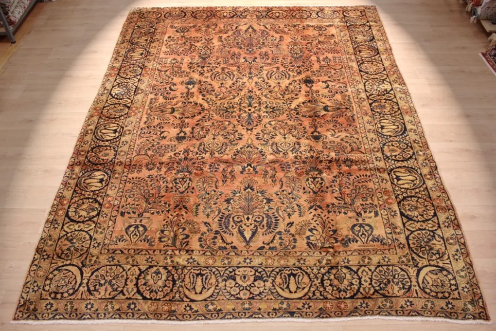Sarouk Tappeto 350x270 (Iran) Annodato A Mano