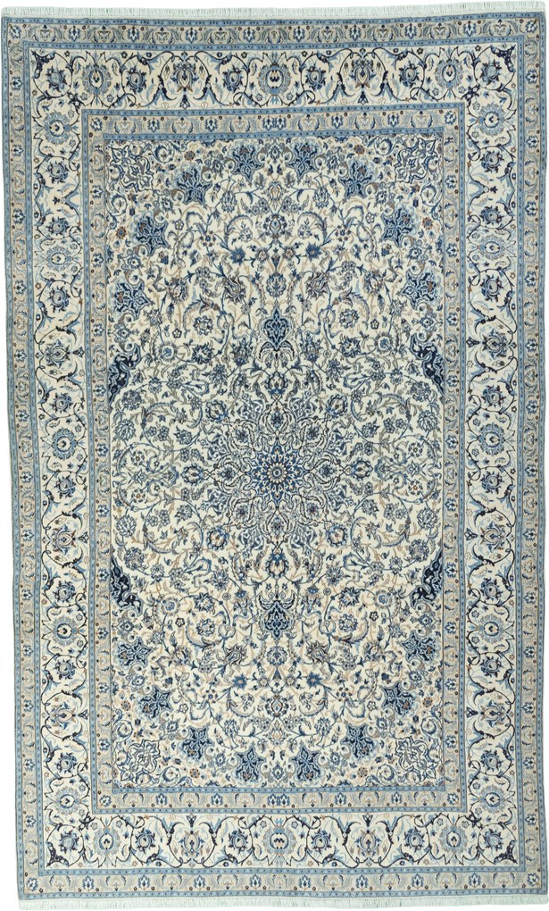 Nain Tappeto persiano 250x410 Beige (Iran) Annodato A Mano