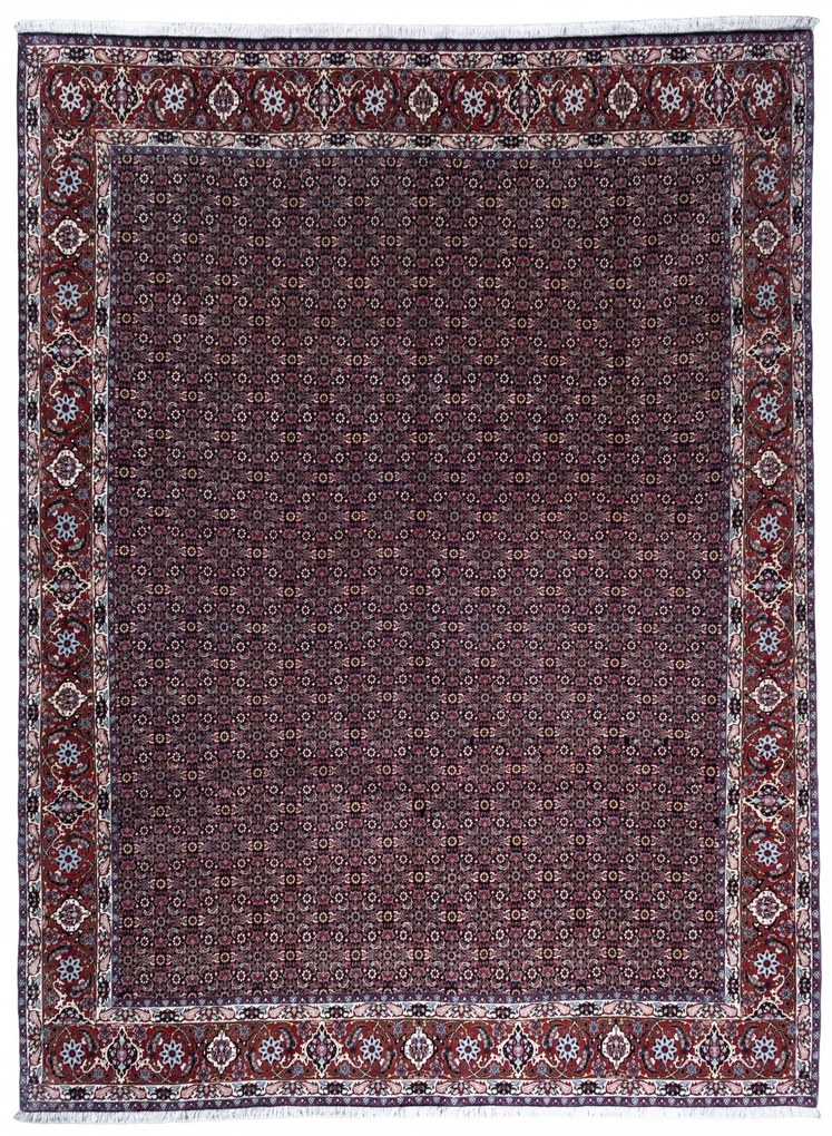Bidjar Tappeto 340x260 Blu (Iran) Annodato A Mano