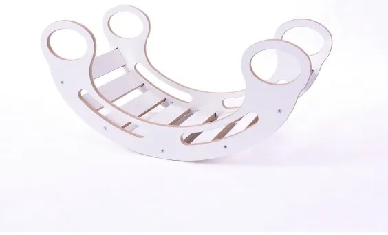 Altalena multifunzione Montessori bianca