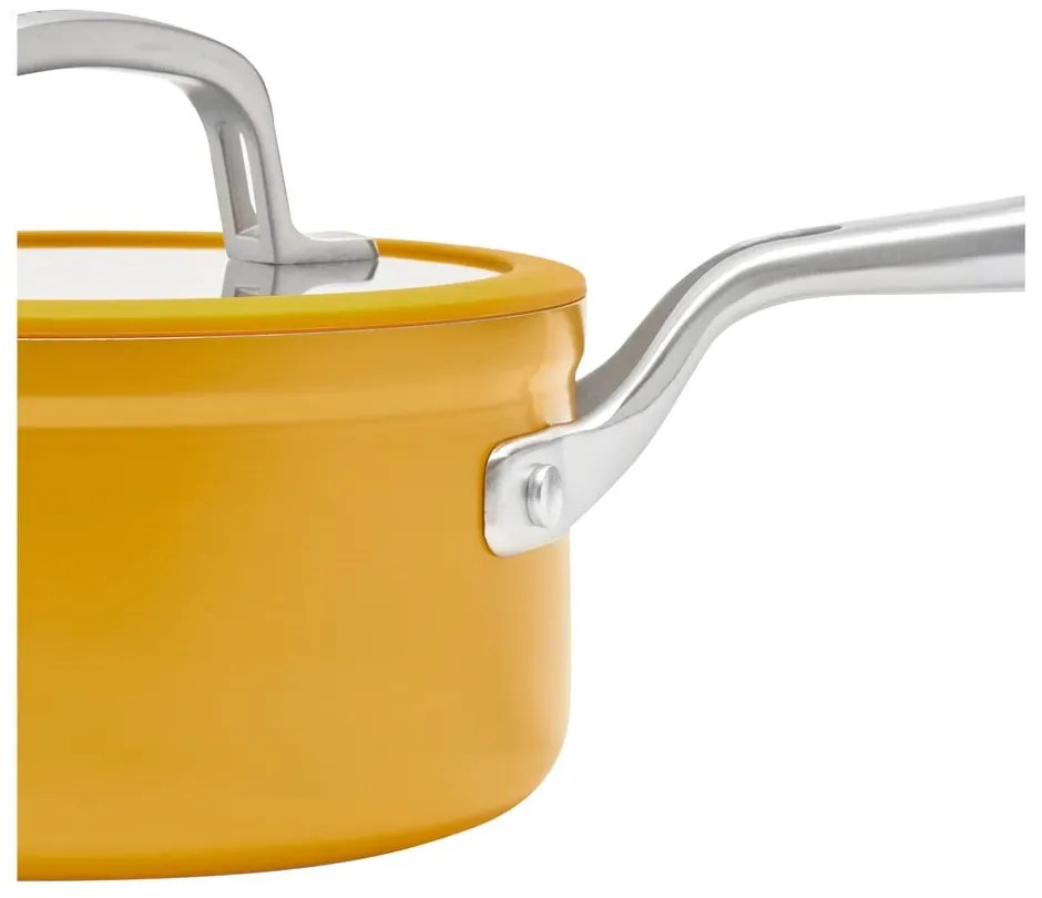 Pentola con coperchio incluso/con superficie in ceramica adatta all'induzione 1,3 l Meda 3.0 – FABINI