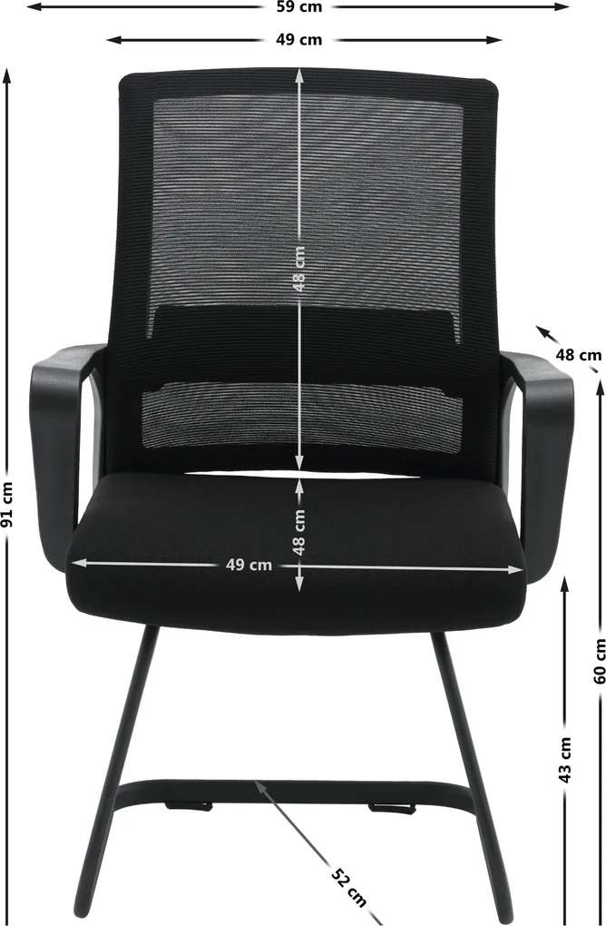 5 Sedie Da Ufficio ROSSO Da Conferenza Fissa Sala Da Attesa Riunione Convegni EB - Foto 9