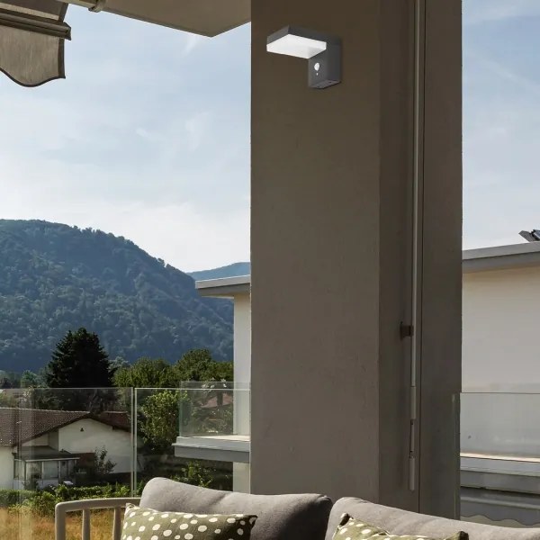 Rabalux 77009 - Luce solare a LED con sensore ZREBAR LED/6W/3,7V IP44