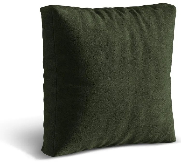 Cuscino per divano componibile verde con rivestimento in velluto Martina – Micadoni