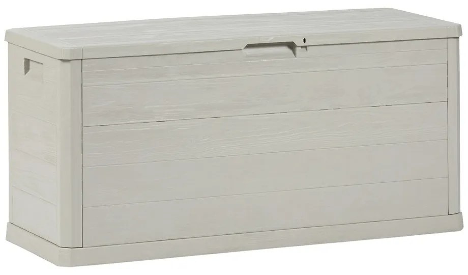 Contenitore da giardino grigio chiaro in plastica Woodys – Toomax