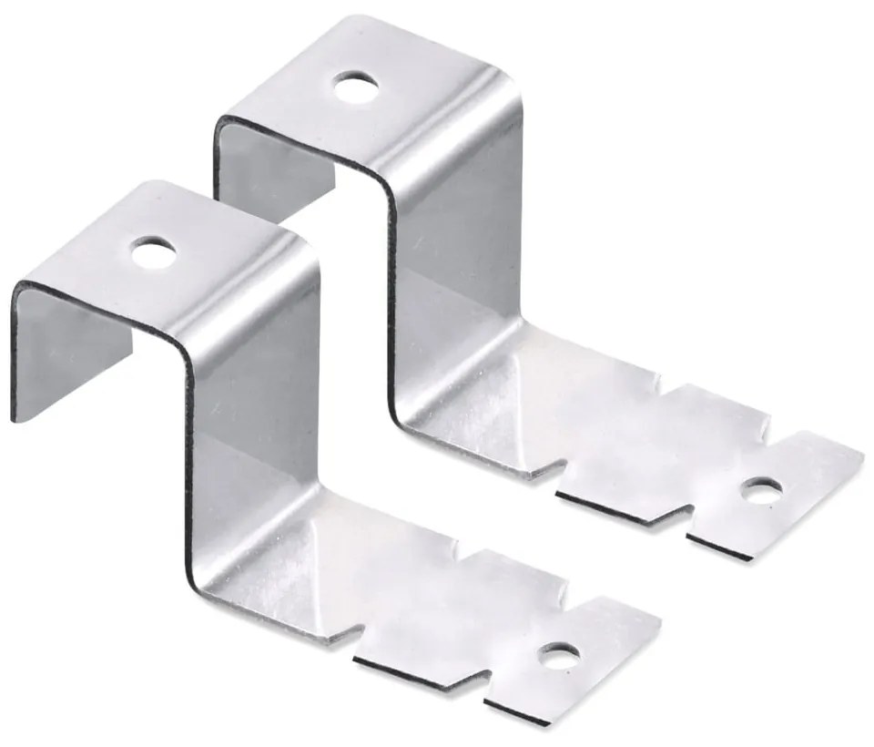 Ganci in acciaio inox in set da 2 - Maximex