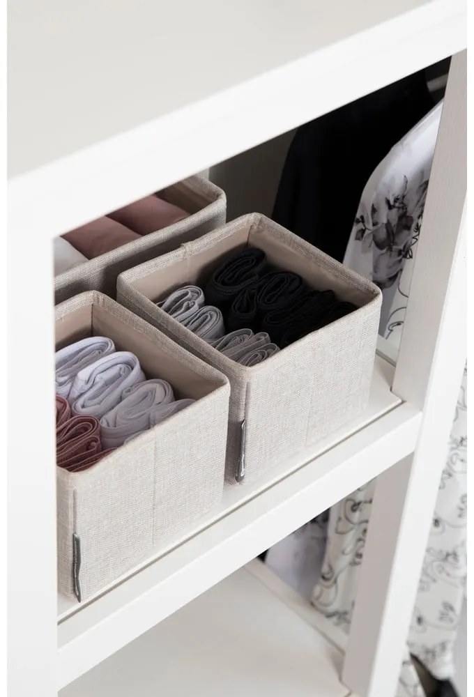 Set di 3 organizer per cassetti beige - Bigso Box of Sweden