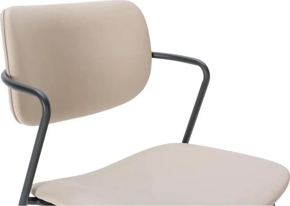 Set di sgabelli da bar beige 2 pz (altezza seduta 68 cm) Maika - Marckeric