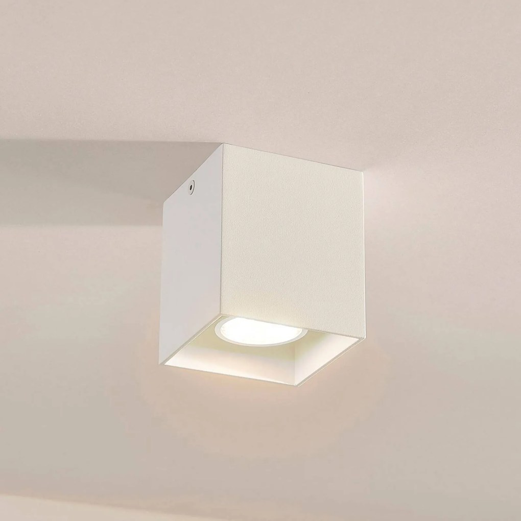 Arcchio Carson - lampada downlight quadrata bianca