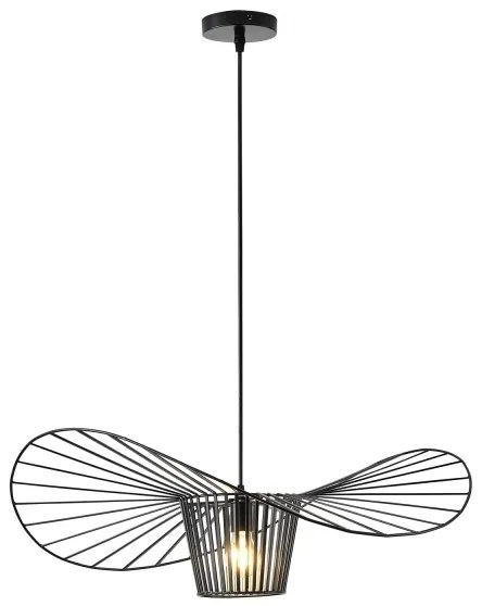 Lampadario a sospensione con filo OGGI 1xE27/40W/230V nero