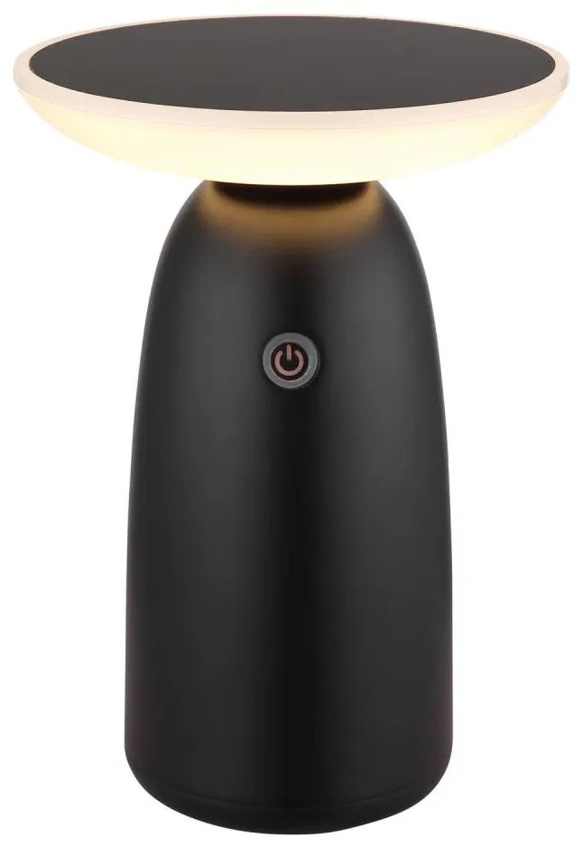 Globo 36625S - Lampada solare touch LED Dimmerabile LED/10W/3,7V IP54 nero