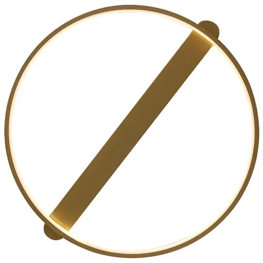 Rabalux 71347 - Plafoniera LED BELIZA LED/45W/230V 3000K 50x55 cm oro