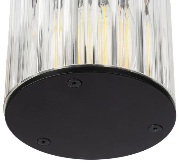 Argon 8773 - Plafoniera da esterno NORFOLK 1xE27/15W/230V IP44 nero