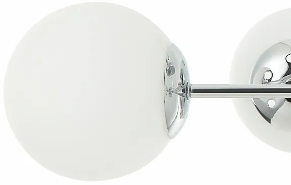 Plafoniera MADDIE 4xE14/5W/230V cromo lucido