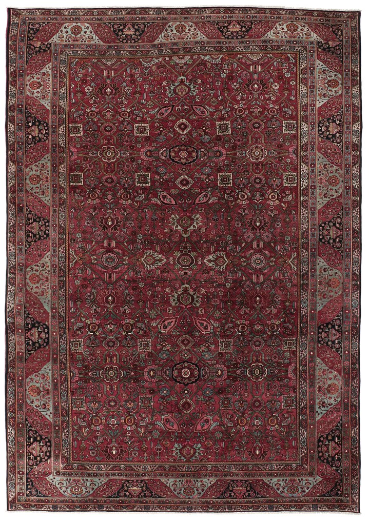 Bidjar Tappeto 280 x 400 (Iran) Annodato A Mano