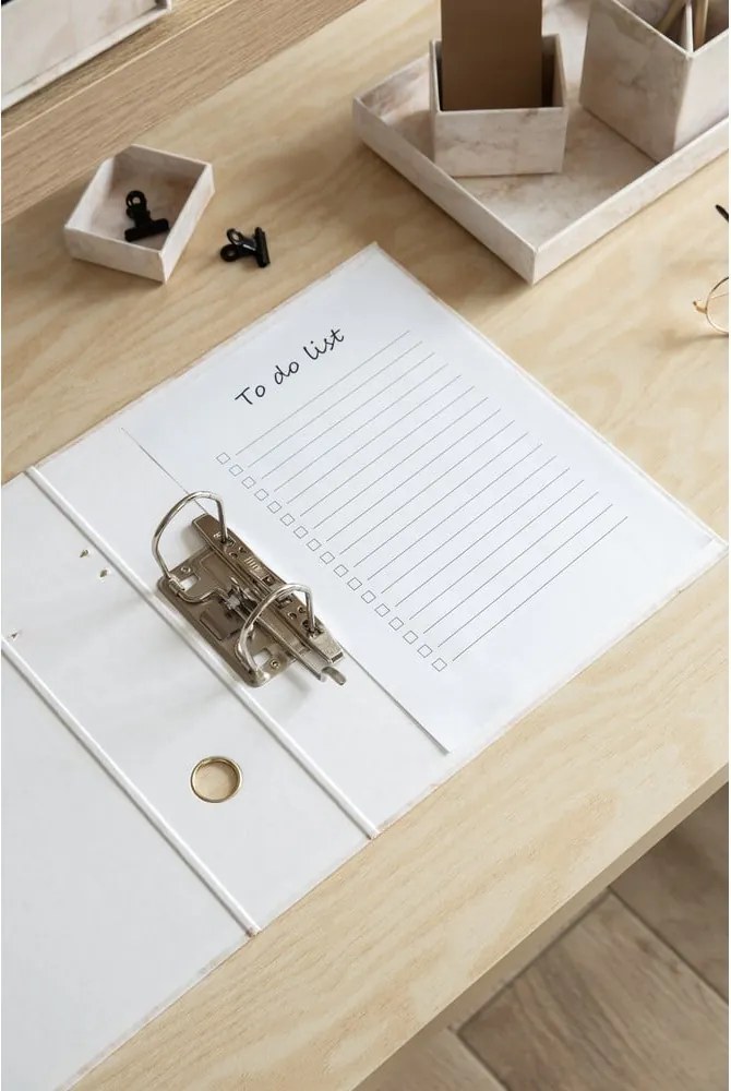 Organizer in cartone per documenti Archie Paper Laminate – Bigso