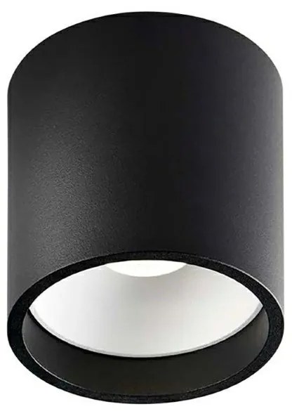 Light Point - Solo 1 Rotondo Plafoniera 6W 3000K Nero/White LIGHT-POINT