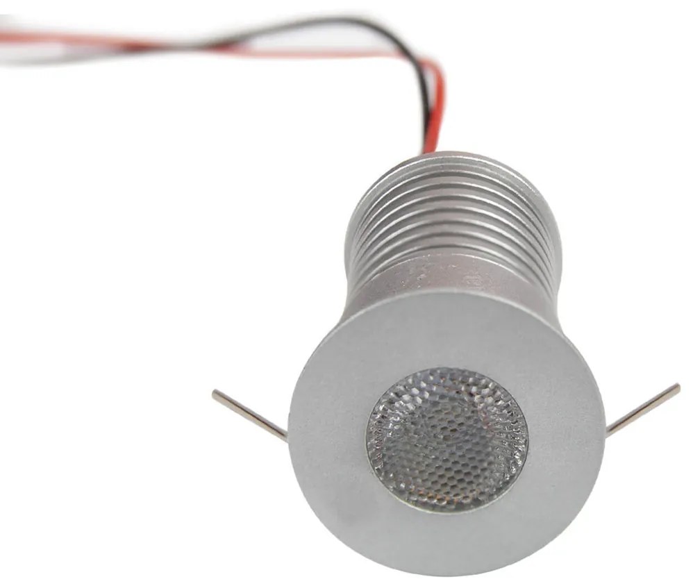 Kit 2 faretti Segnapasso 3W IP44 Colore Bianco Naturale 4.000K