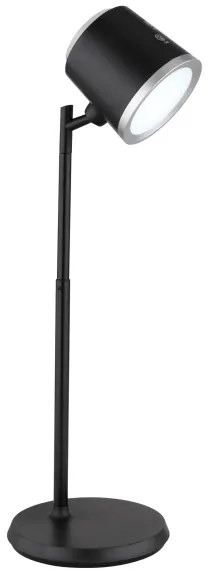 Globo 58454B - Lampada da tavolo LED dimmerabile touch MEEYA LED/6W/3,7V nera