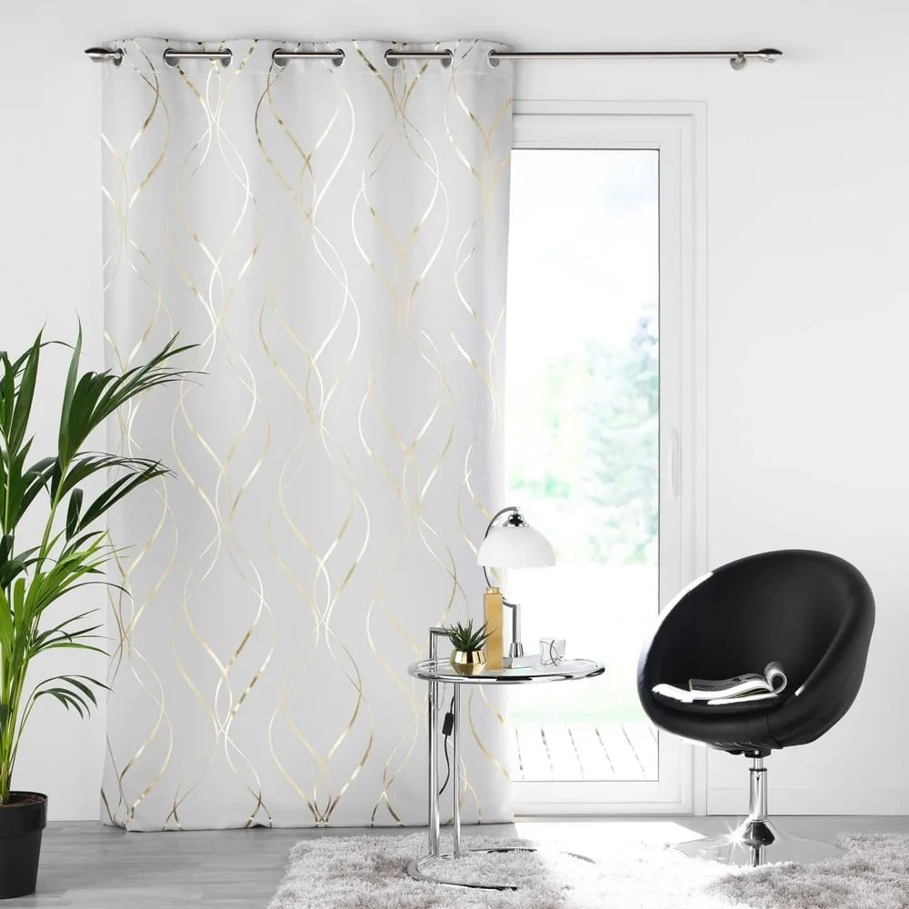 Tenda oscurante in grigio chiaro 135x240 cm Elise – douceur d'intérieur