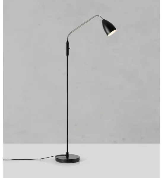 Markslöjd 108886 - Lampada da terra dimmerabile a LED PATRO LED/4,9W/230V nero