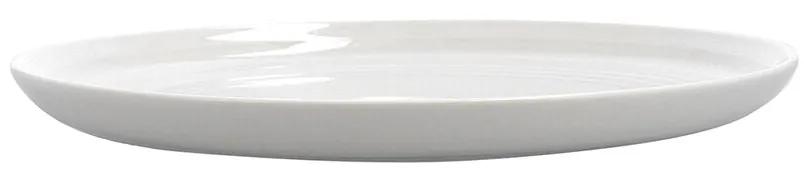 Piatto Piano Ariane Artisan Ceramica Bianco Ø 27 cm (6 Unità)