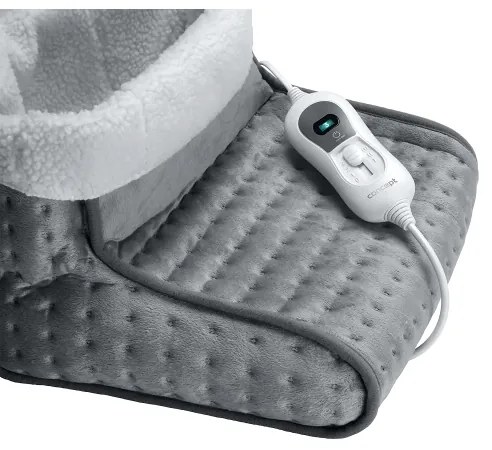 Concept BV1020 - Scaldapiedi elettrico 100W/230V 30x30 cm grigio/bianco