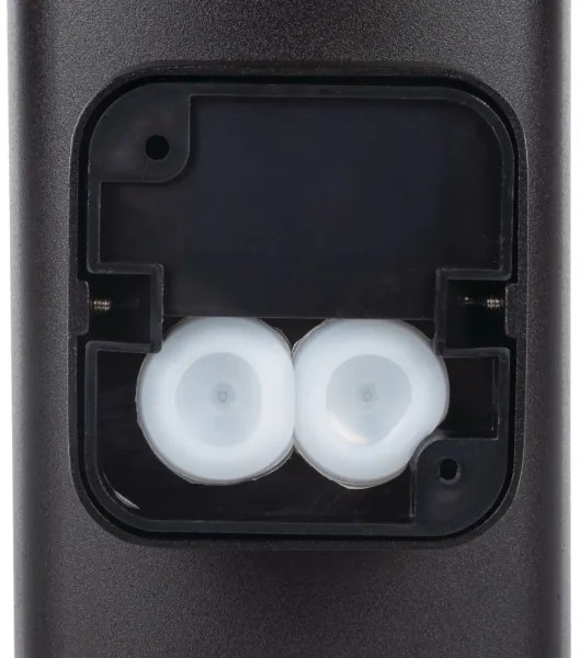 Kanlux 38882 - Applique da esterno ZEVI 2xGU10/10W/230V IP54 nero