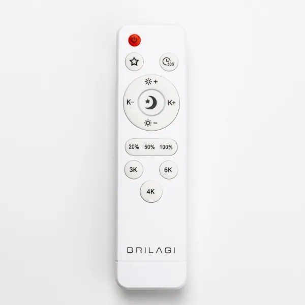 Brilagi - Plafoniera LED dimmerabile PINE LED/24W/230V + telecomando