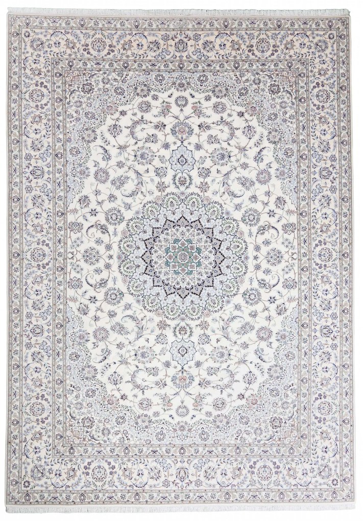 Nain Tappeto persiano 260x370 Beige (Iran) Annodato A Mano