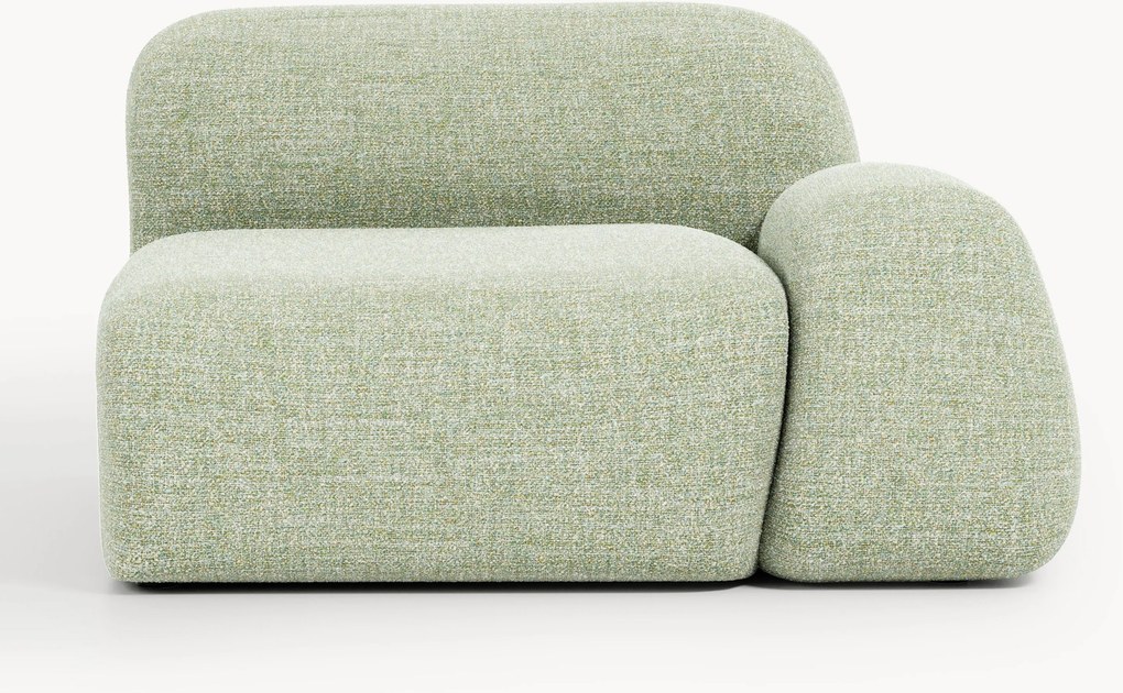Modulo angolare in bouclé Wolke