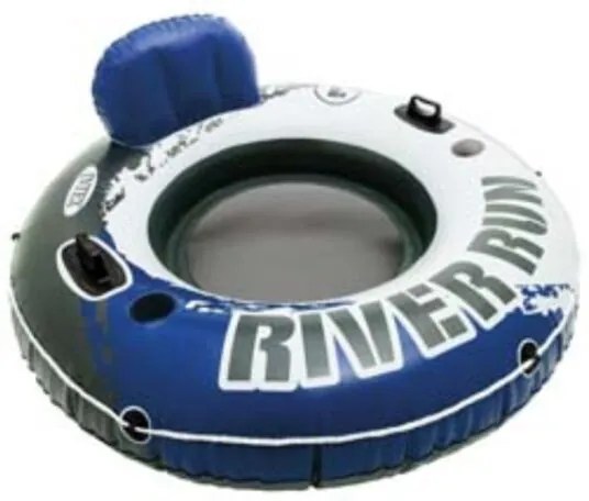 MATERASSINO TONDO GONFIABILE RIVER ø cm.135 peso kg 2,60 (58825) INTEX