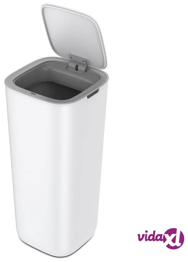 EKO Pattumiera con Sensore Smart Morandi 30 L Bianca