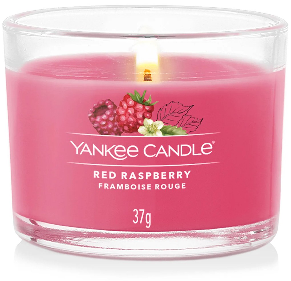 Red Raspberry candela votiva profumata Yankee Candle