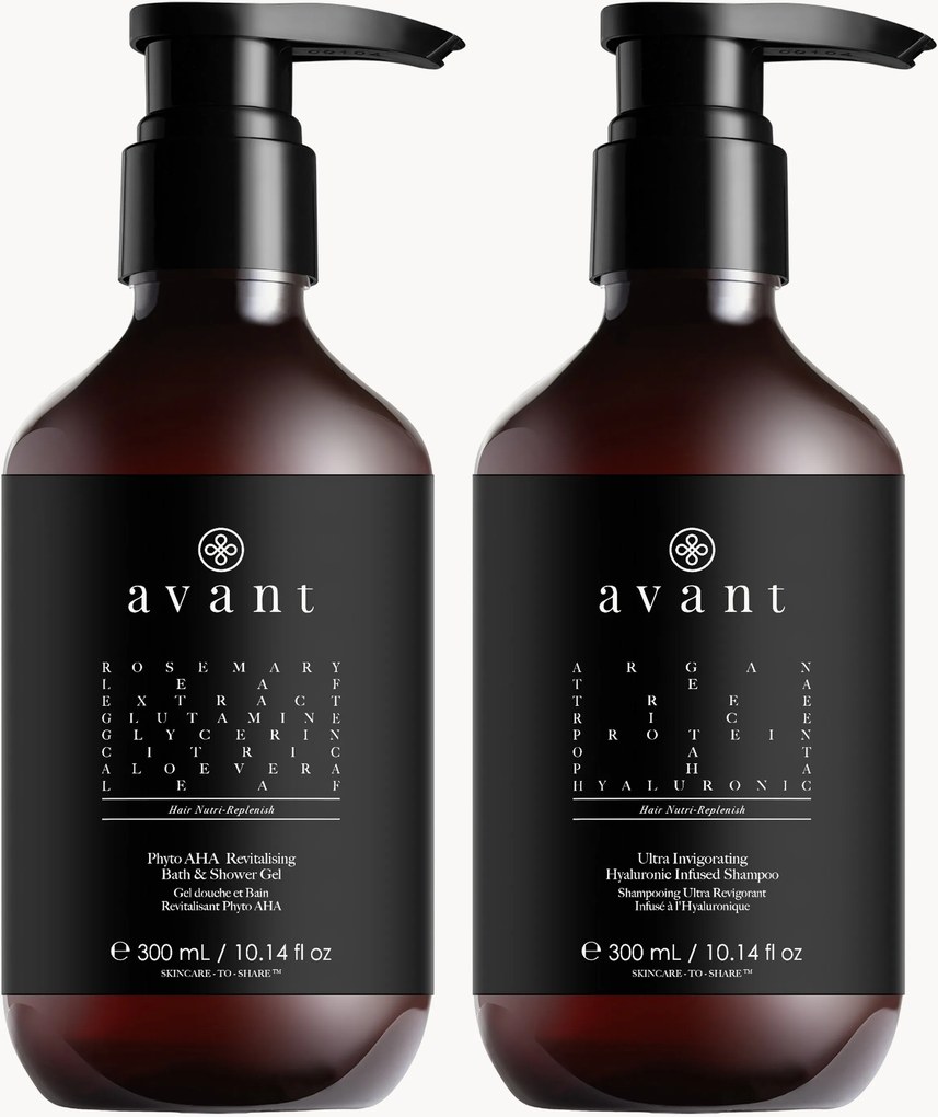 Set bagno e capelli Deluxe DUO 2 pz