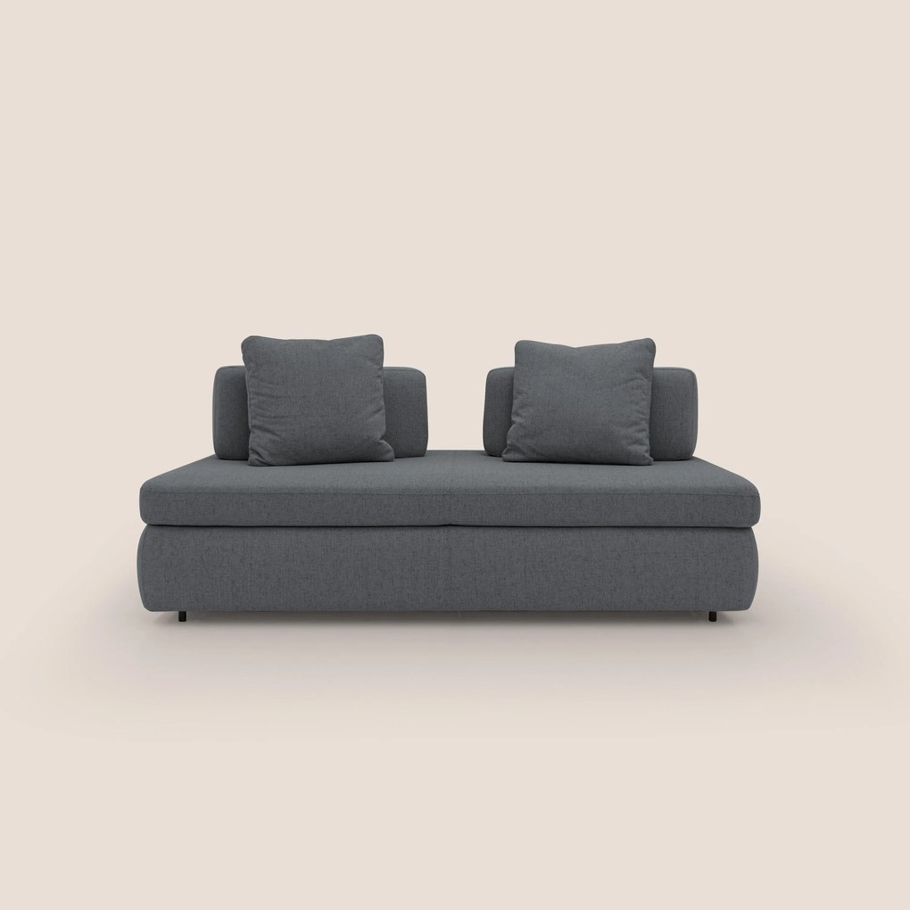 Gransasso Divano letto matrimoniale dal DESIGN innovativo in tessuto impermeabile T03 antracite