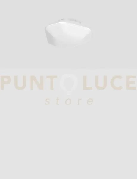 Modulor plafoniera applique m bianco satinato e bianco opaco 1 luce...