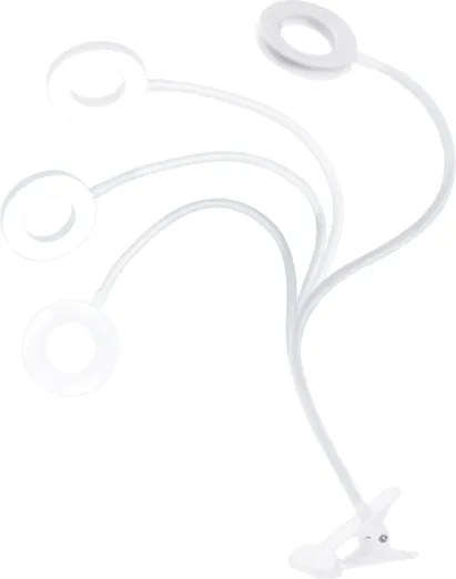 Brilagi - Lampada LED dimmerabile con clip ORBELA LED/8W/5V 3000/4000/5000K bianca