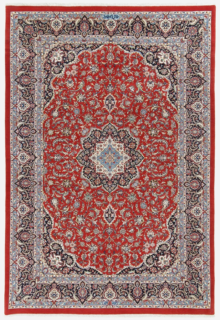 Isfahan Tappeto 260x170 (Iran) Annodato A Mano